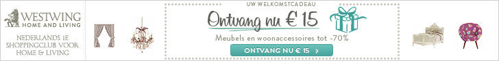 Westwing kortingsvoucher van €15,-