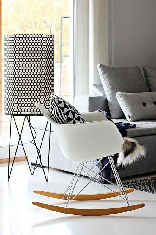 Wanneer Mew Mew Super goed Eames Rar Chair - Charles en Ray Eames schommelstoel