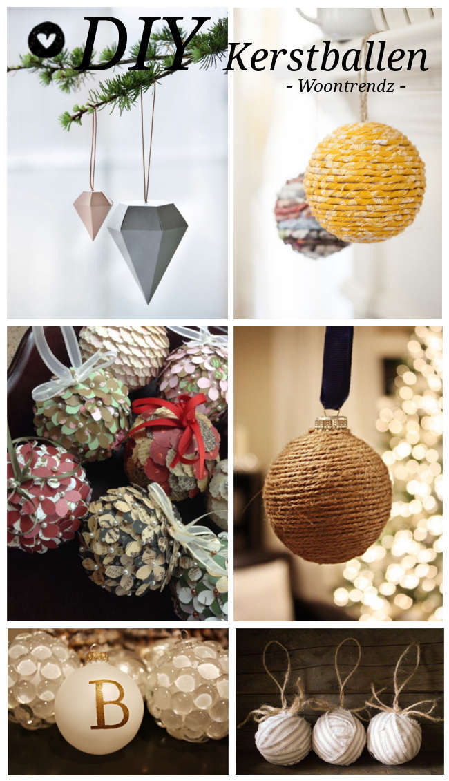 kerstballen maken - Woontrendz