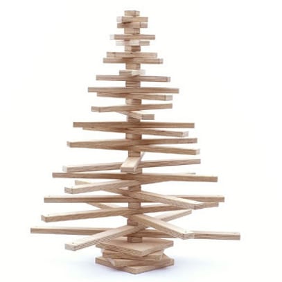 Houten kerstboom online of houten kerstboom maken