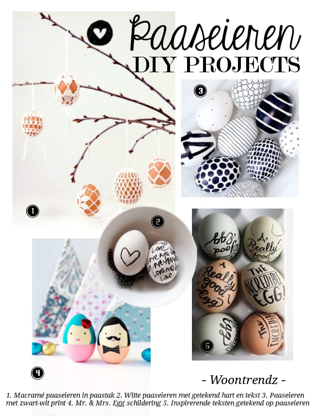 DIY Paaseieren schilderen