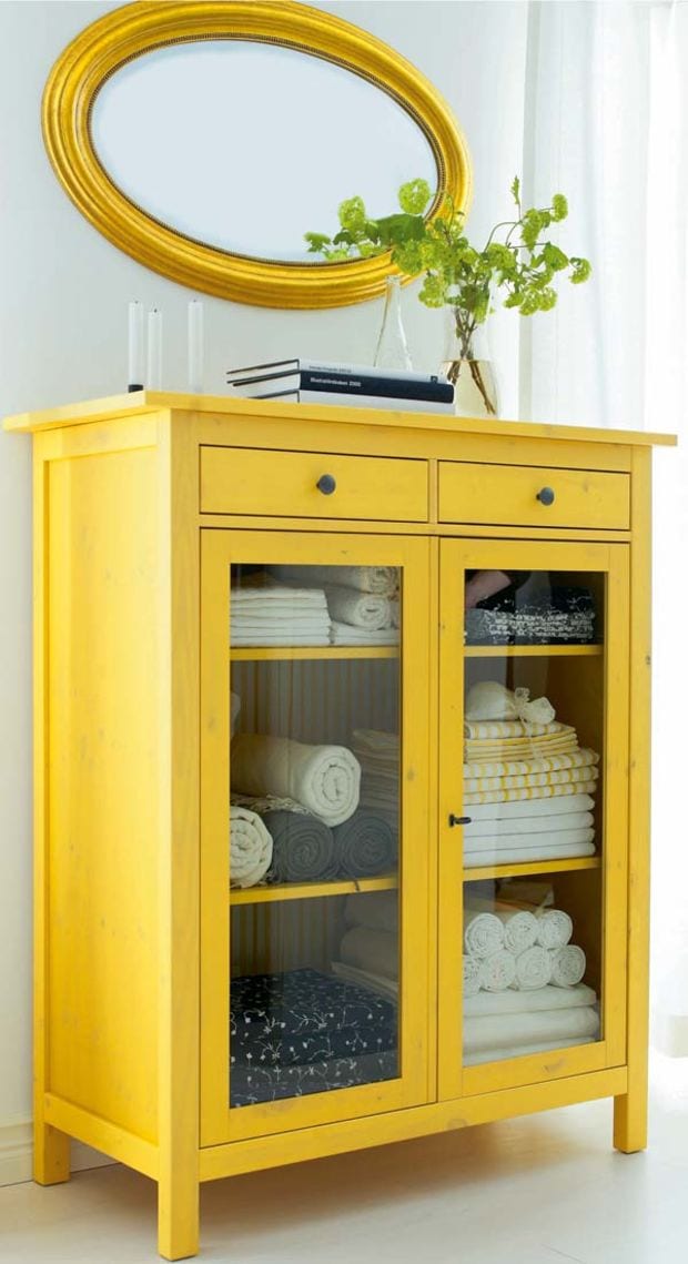 woontrendz-gele-kast-hemmes-ikea