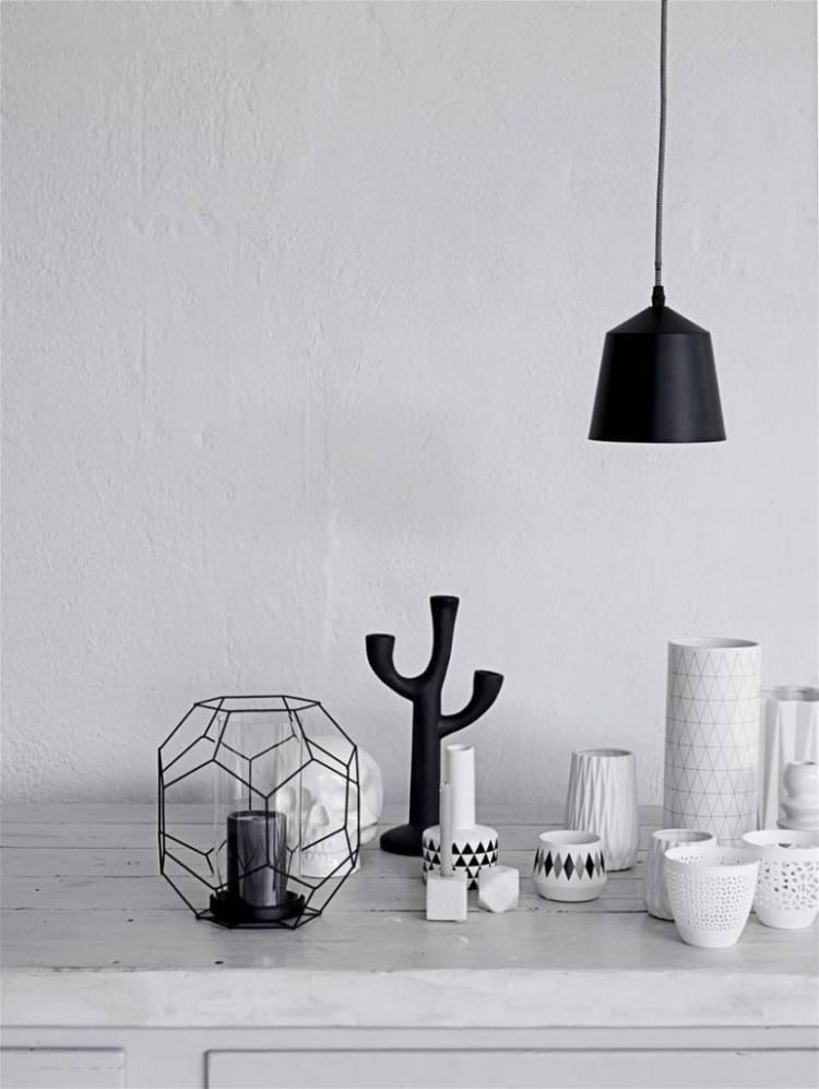 Grafische vormen in een interieur