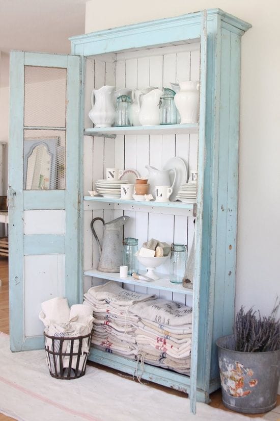 Shabby chic interieur