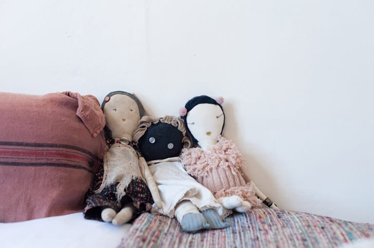 Bohemian stijl kinderkamer knuffels Jess Brown