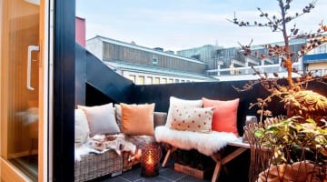Knusse balkon inspiratie