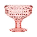 Iittala Kastehelmi schaal 35 cl zalmroze Oiva Toikka 2013