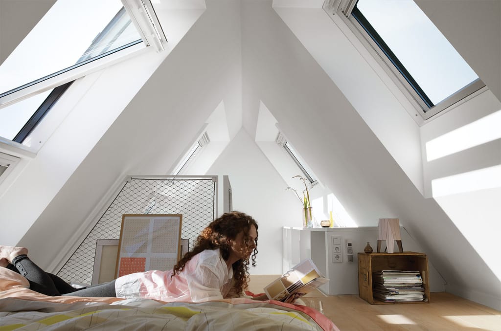 Velux raamdecoratie slaapkamer