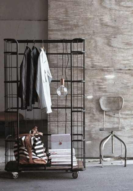 Kledingrek industrieel