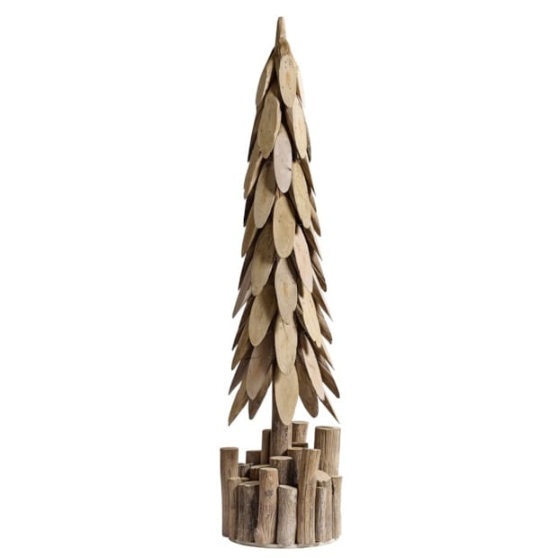 Houten kerstboom Nordal