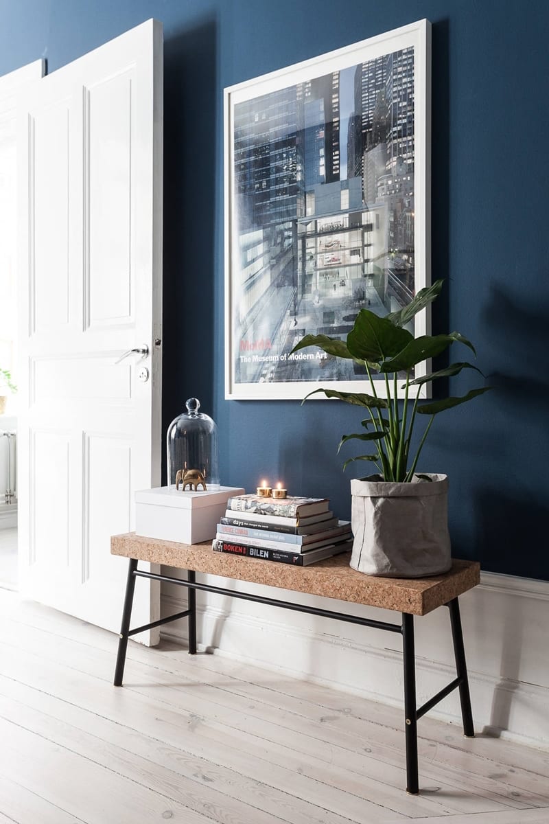 De kleur donkerblauw in je interieur