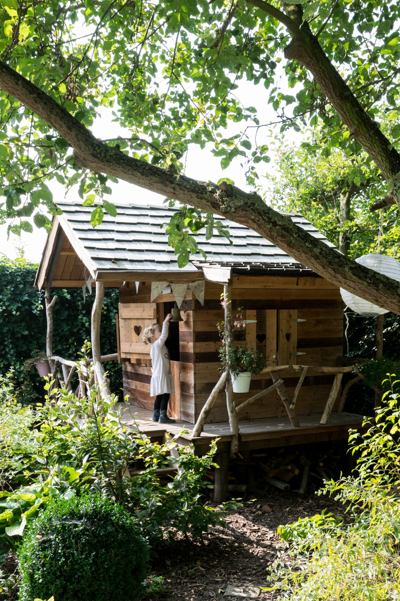 Binnenkijken bij Lindy - Tuinhuis - Woontrendz