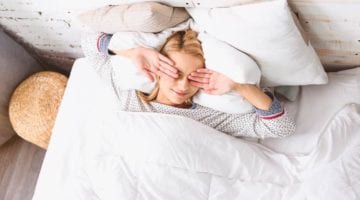Slapen op een goed matras