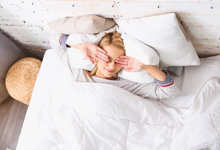 Slapen op een goed matras
