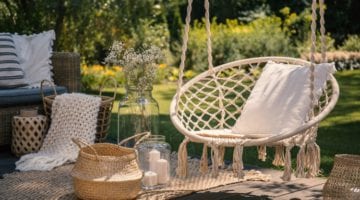Loungestoel buiten