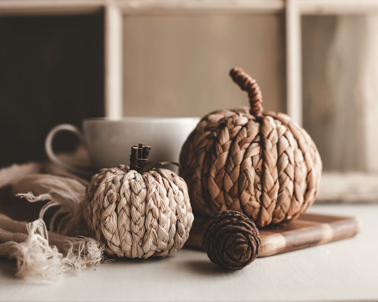 Herfstdecoratie pompoen DIYA